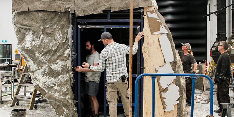 Crafting the set for The Tempest - Sydney Theatre Company