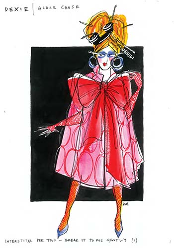 Gallery: Triple X's fabulous costume sketches - Sydney Theatre Company
